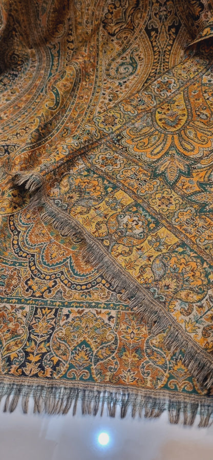 Persian kaani reversible shawl