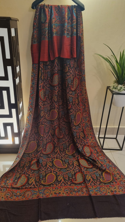 Reversible kaani shawl