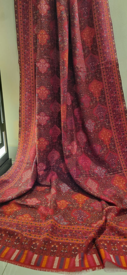 Jama kaani pashmina shawl