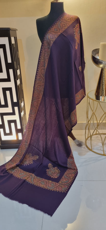 Hand embroidered Mini shawl