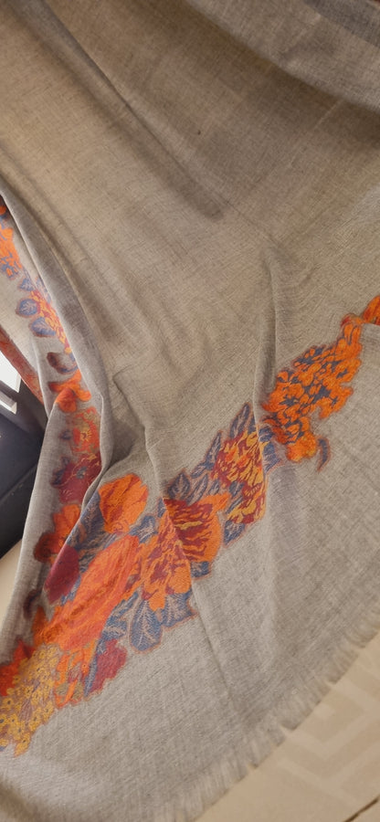Woolen pashmina kaani shawl