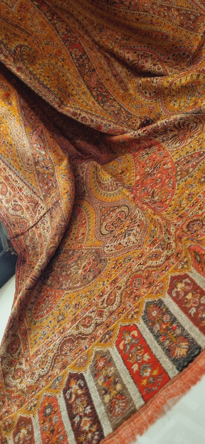Persian reversible kaani shawl