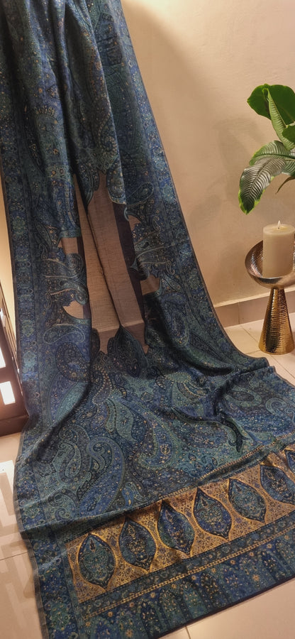 Silk kaani shawl