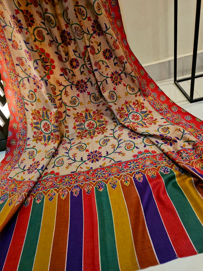 Kalamkar pashmina shawl