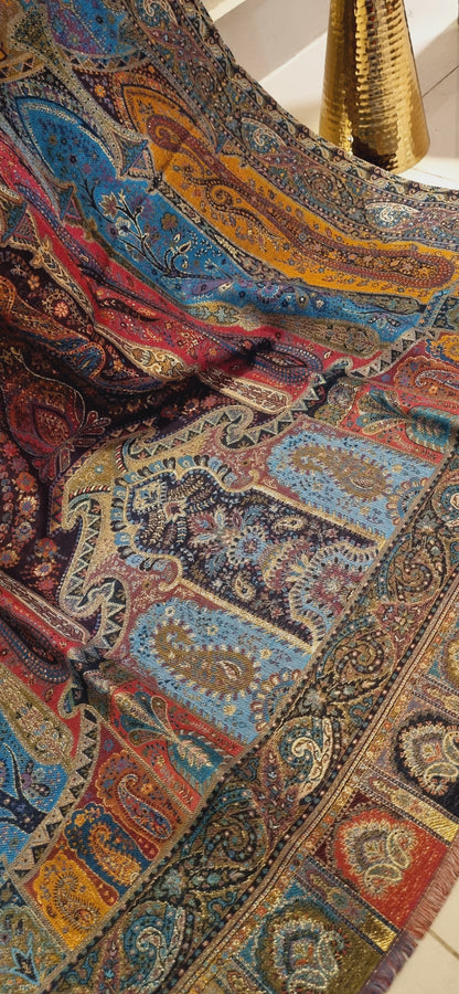 Pashmina zaree kaani shawl