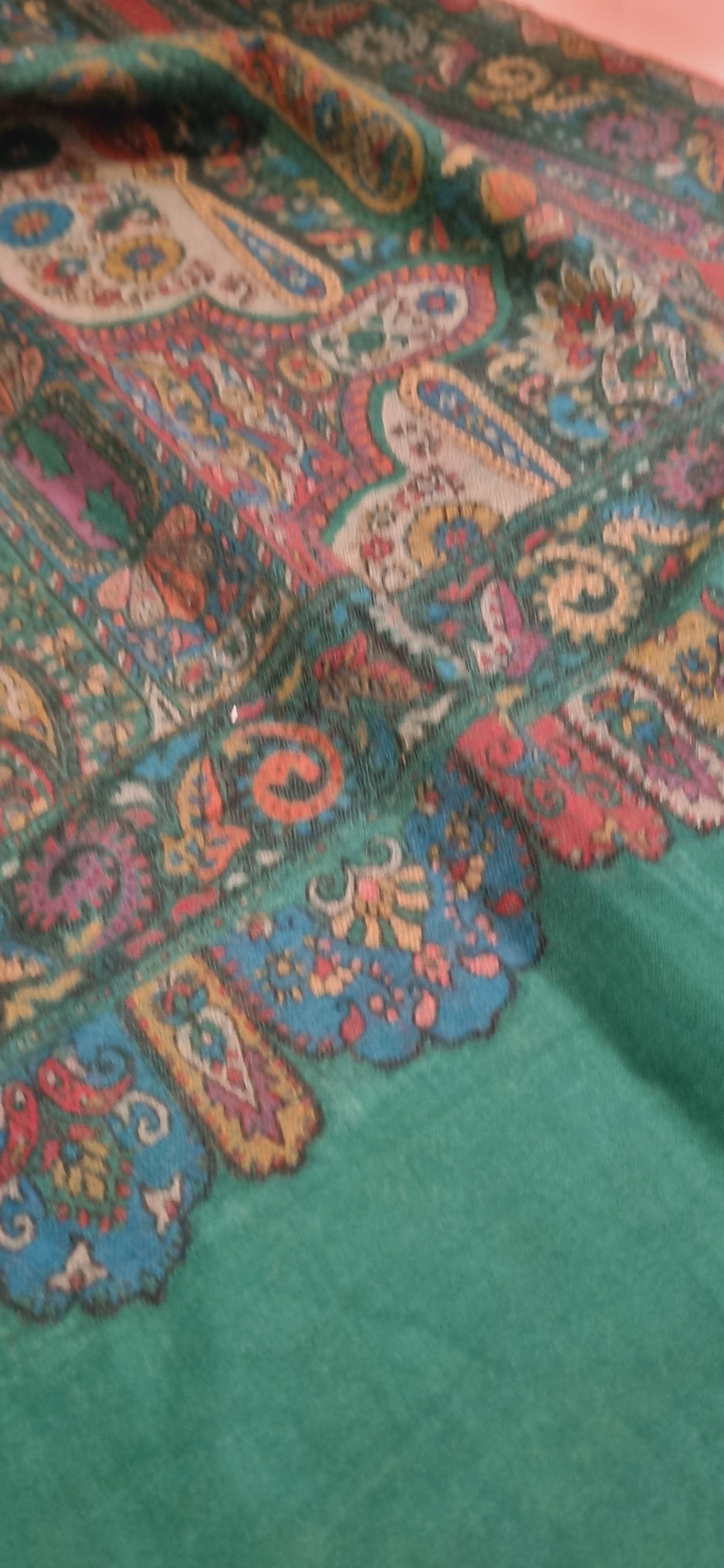Persian antique kaani shawl