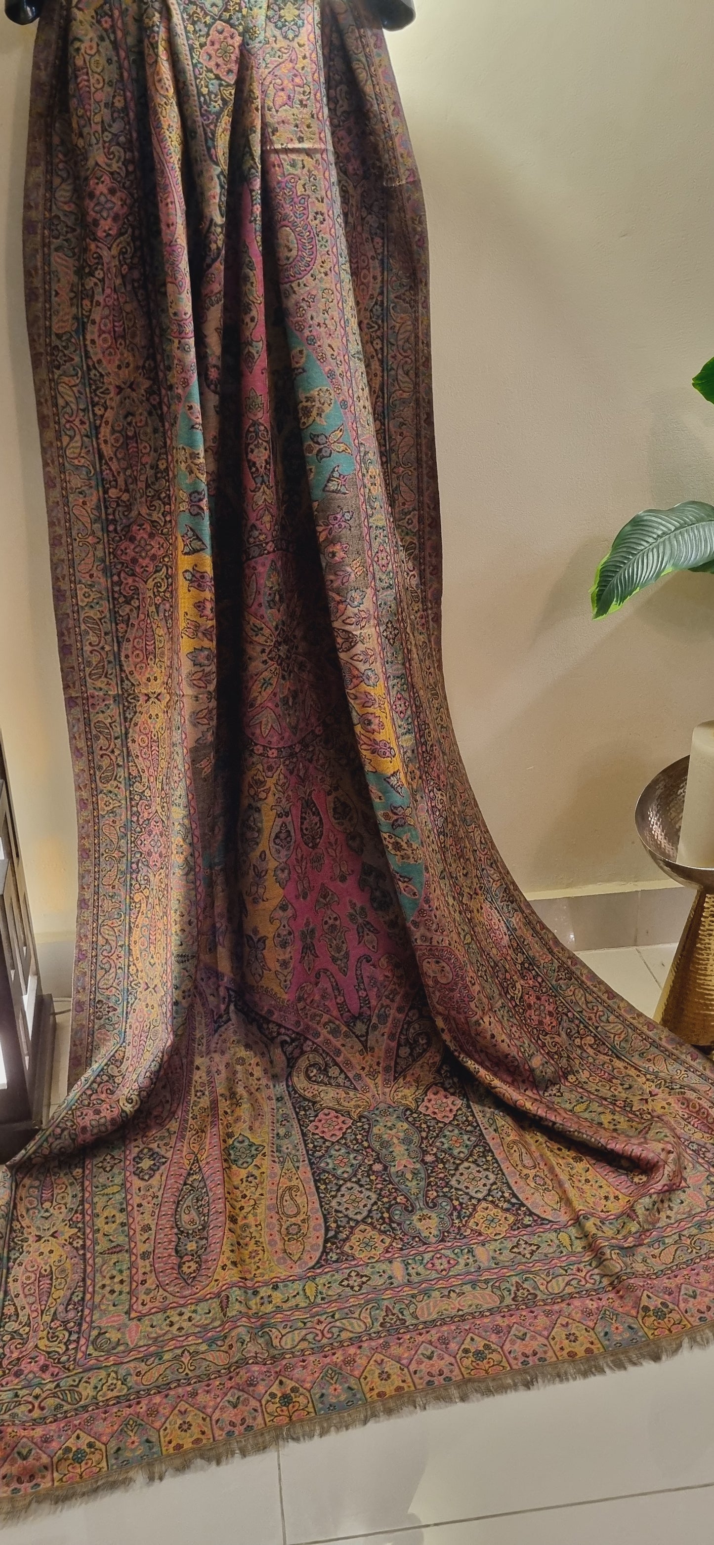 Persian kaani reversible shawl