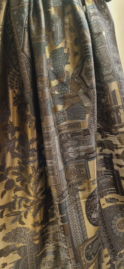 Darbari moonlight silky kaani shawl