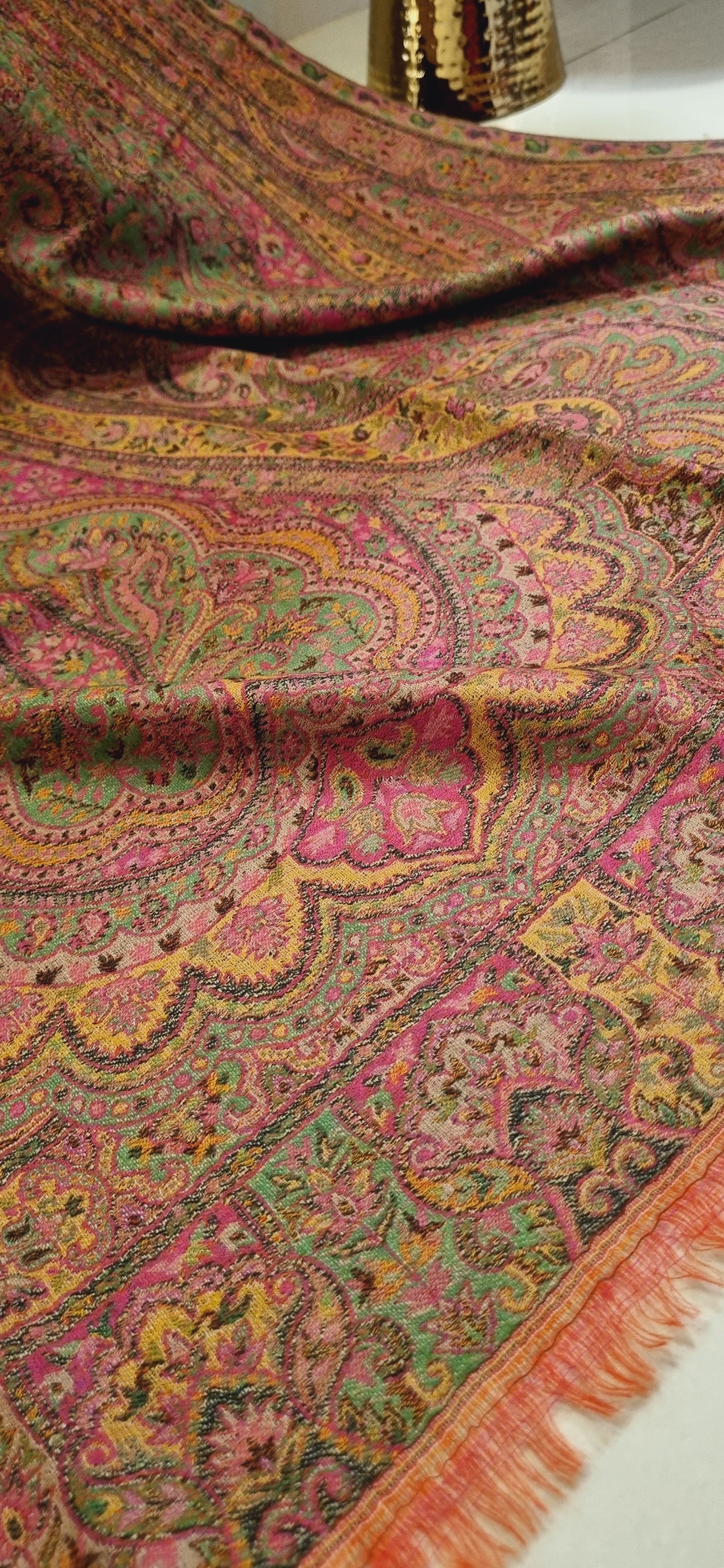 Persian reversible kaani shawl