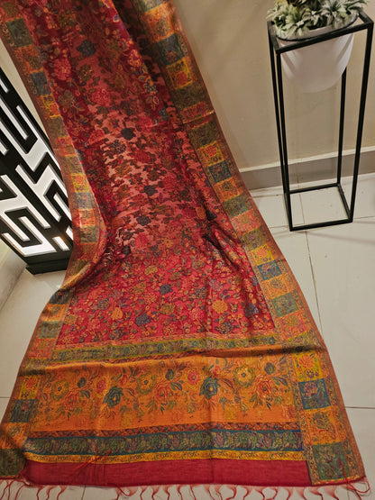 Silk kaani shawl
