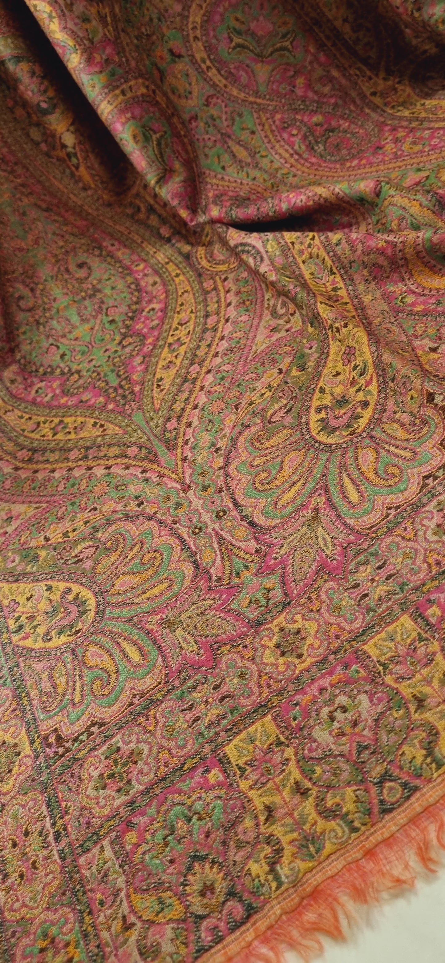 Persian reversible kaani shawl