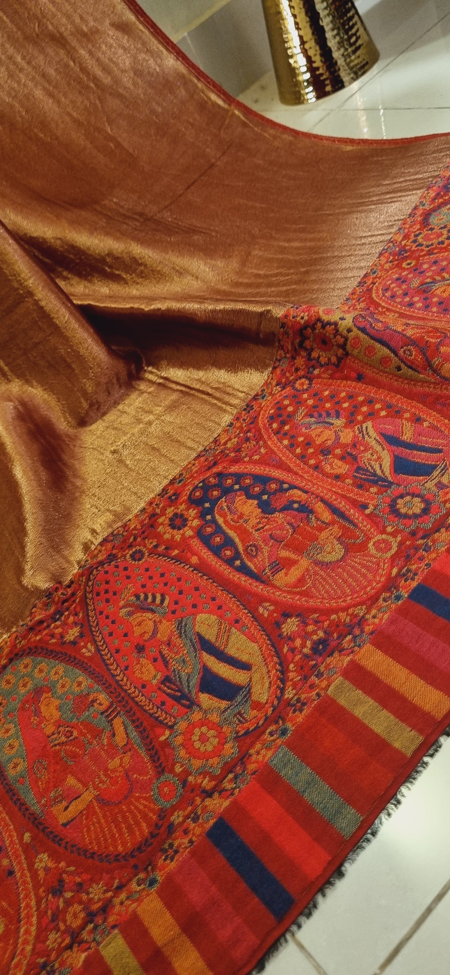 Moonlight reversible kaani shawl