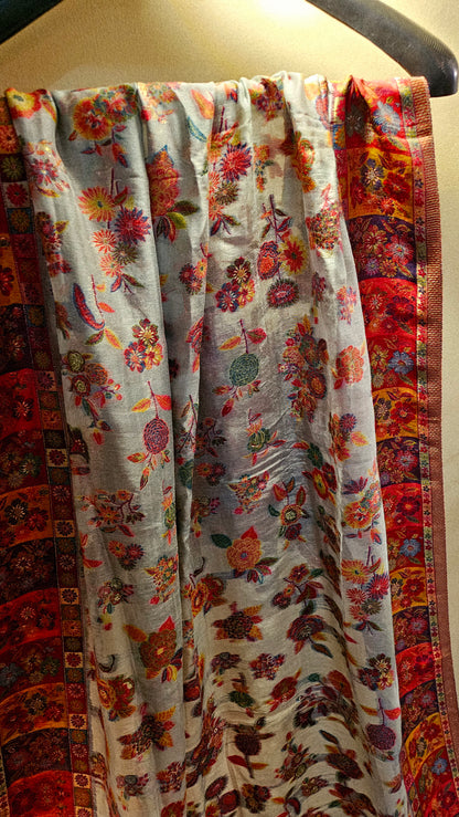 Silk kaani shawl