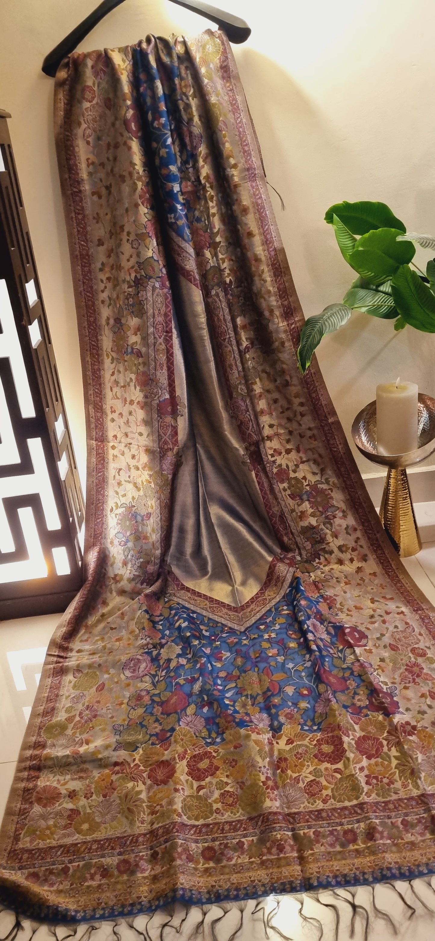 Moonlight silky pashmina shawl