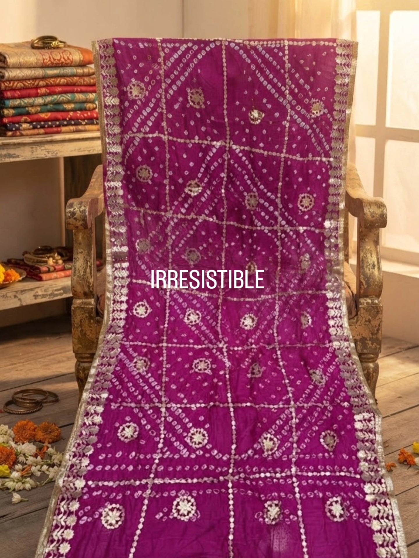 Chunri gota dupata: Silk