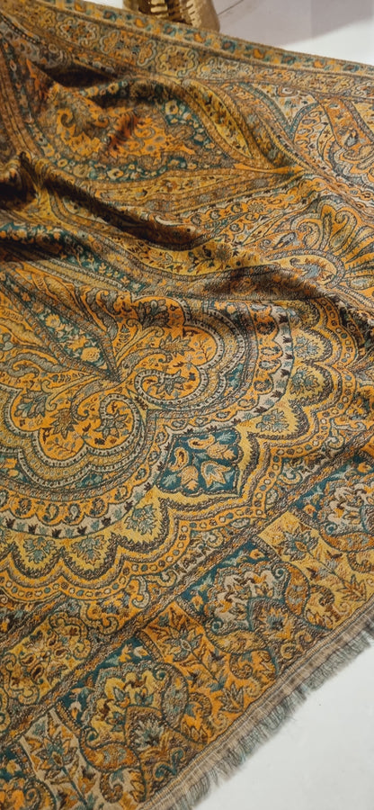 Reversible Persian kaani shawl