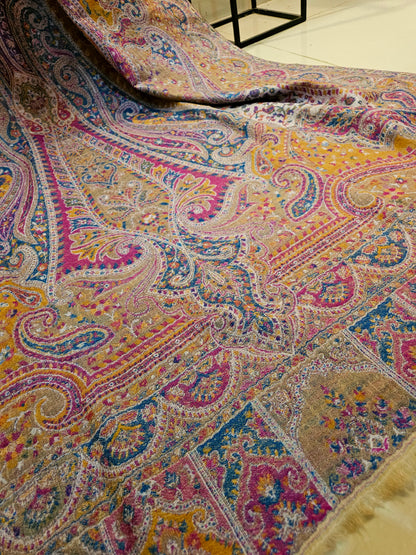 Tabriaz persian kaani pashmina shawl