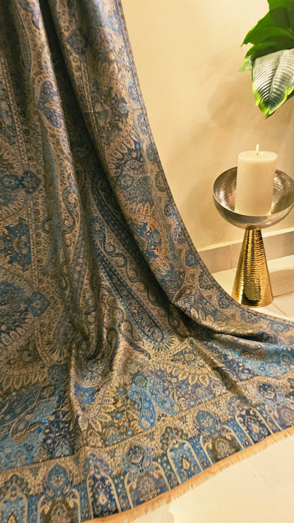 Gandhara kaani reversible: shawl