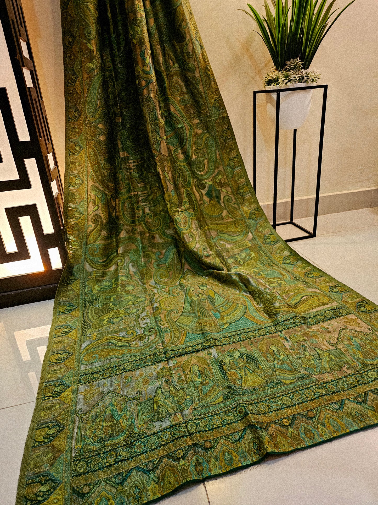 Moonlight Silky kaani dupata/shawl