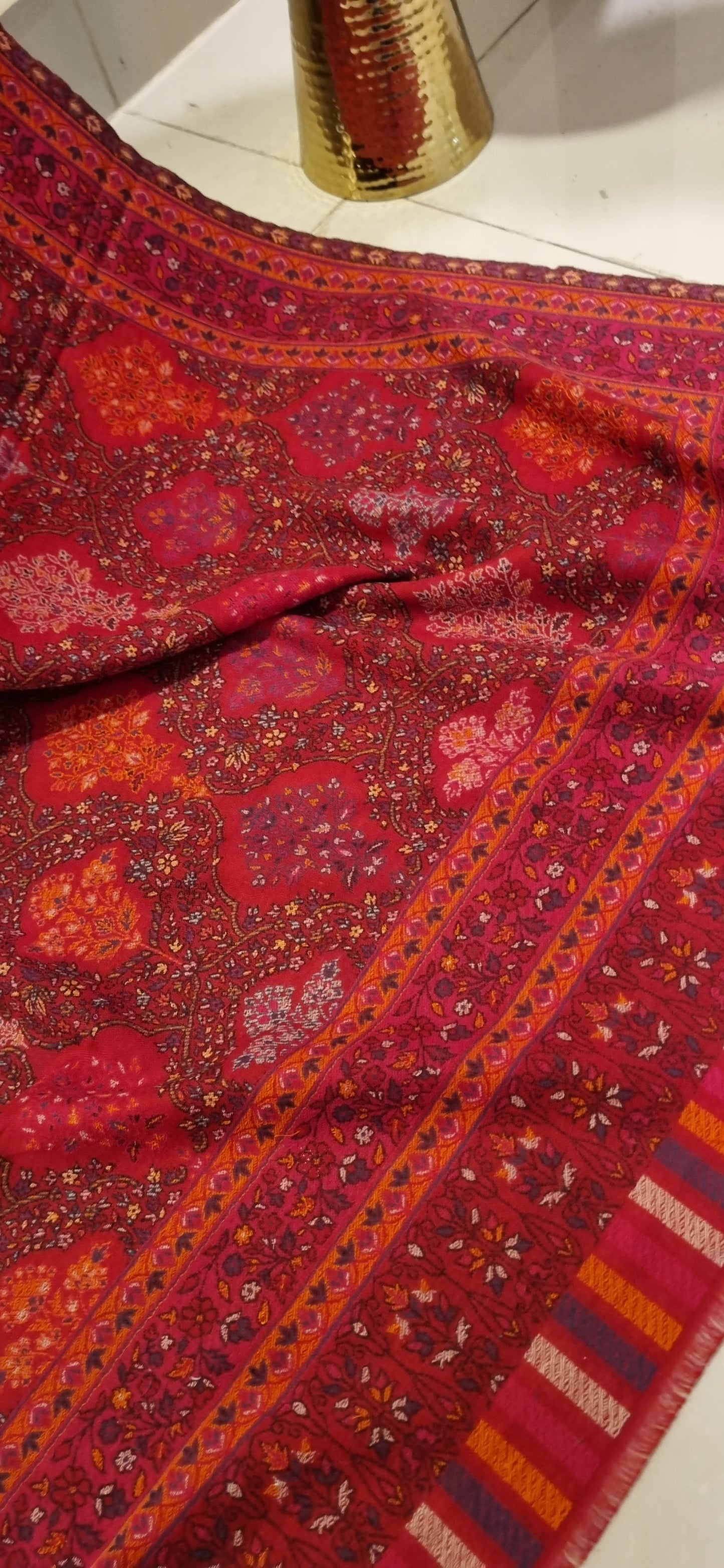Jama kaani pashmina shawl