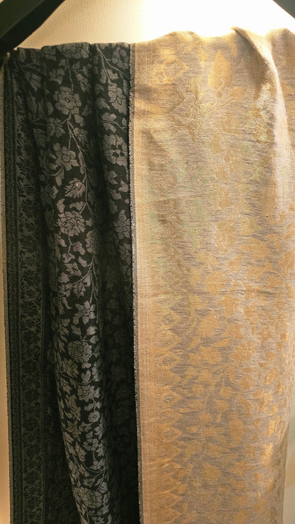 Reversible moonlight kaani: Pashmina