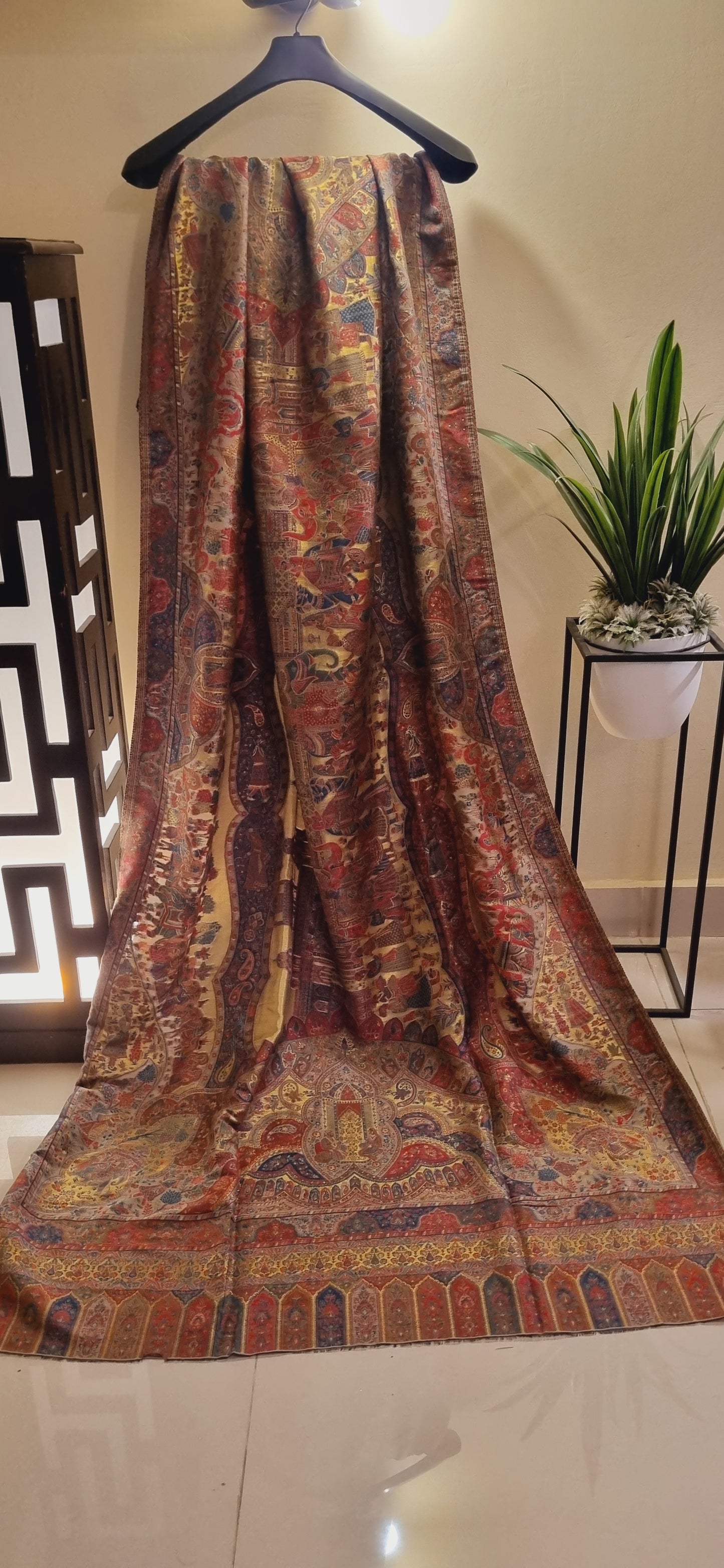 Moonlight kaani darbari pashmina