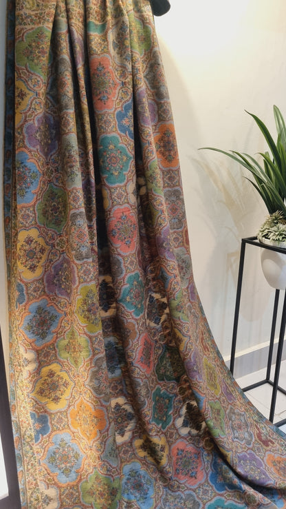 Kaani shawl pashmina