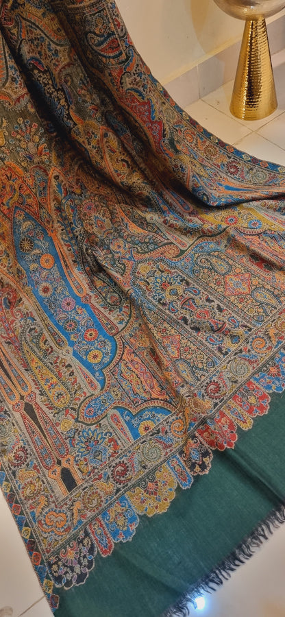 Persian kaani Pashmina shawl