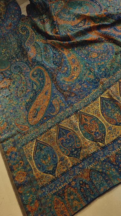 Silk kaani shawl