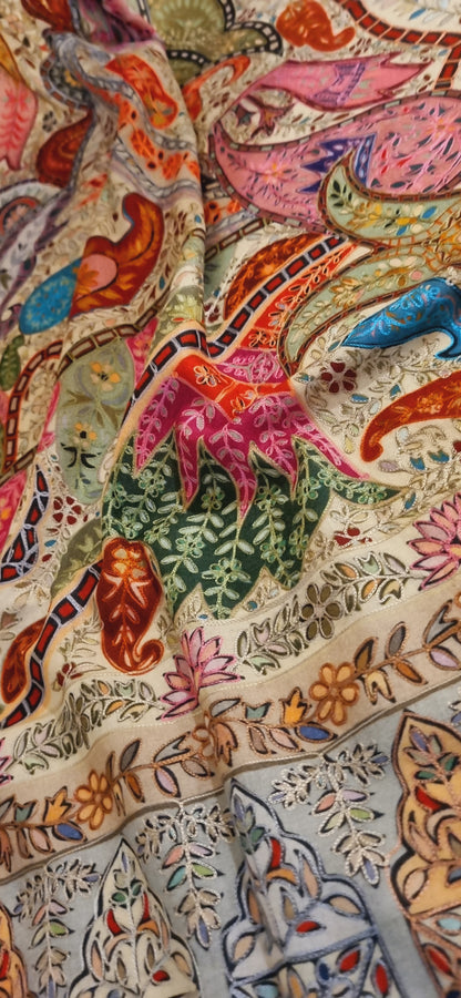 Reelkar pashmina shawl