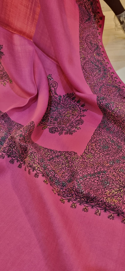 Hand embroidered Mini shawl