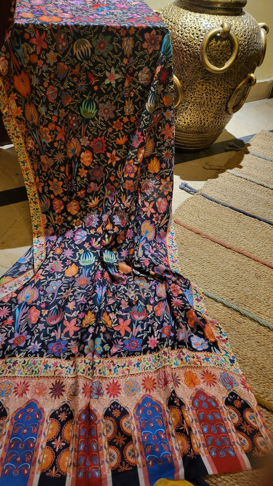 Kalamkari : Mini shawl