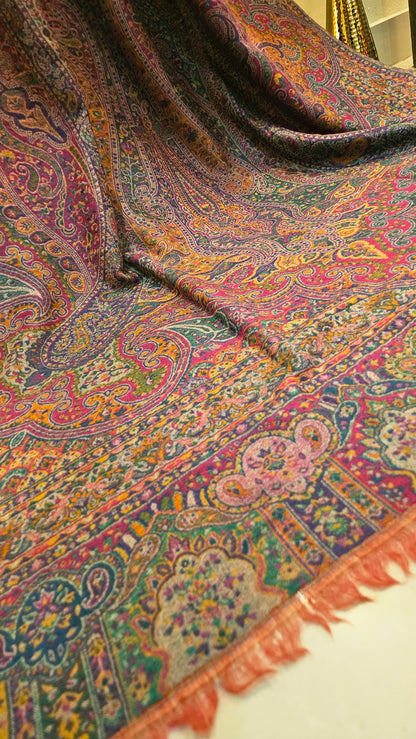 Persian kaani reversible: Pashmina