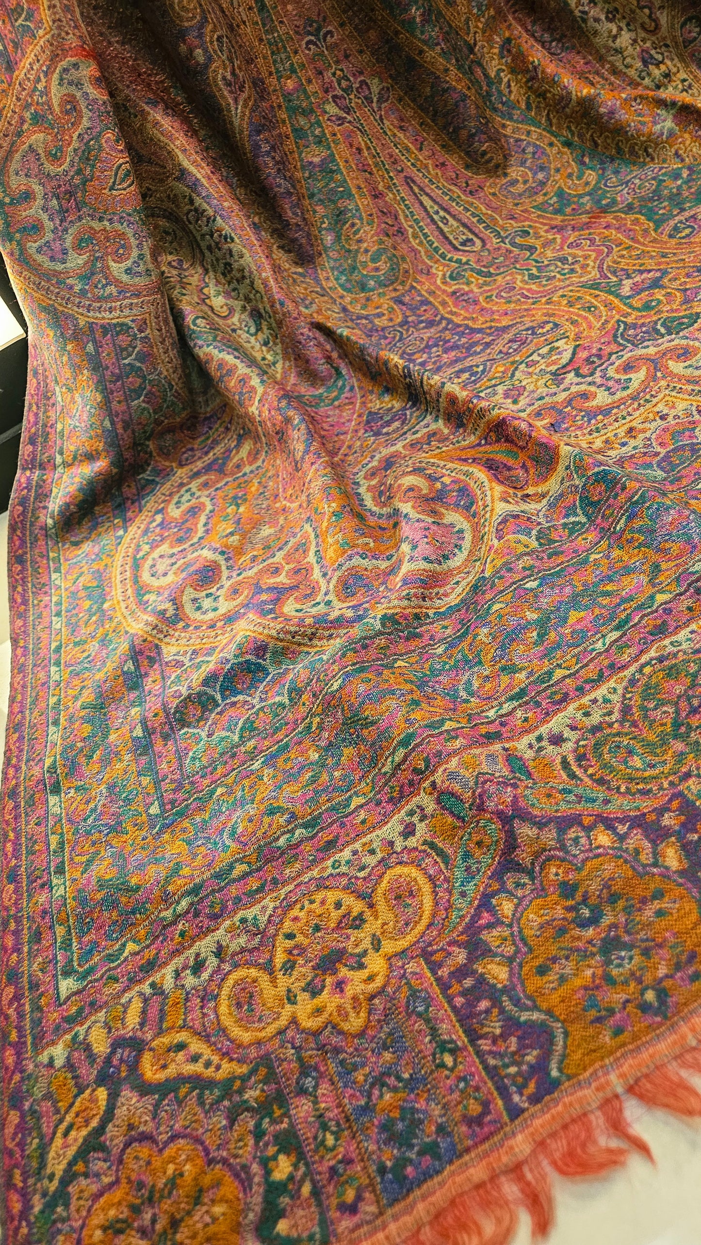 Persian kaani reversible: Pashmina