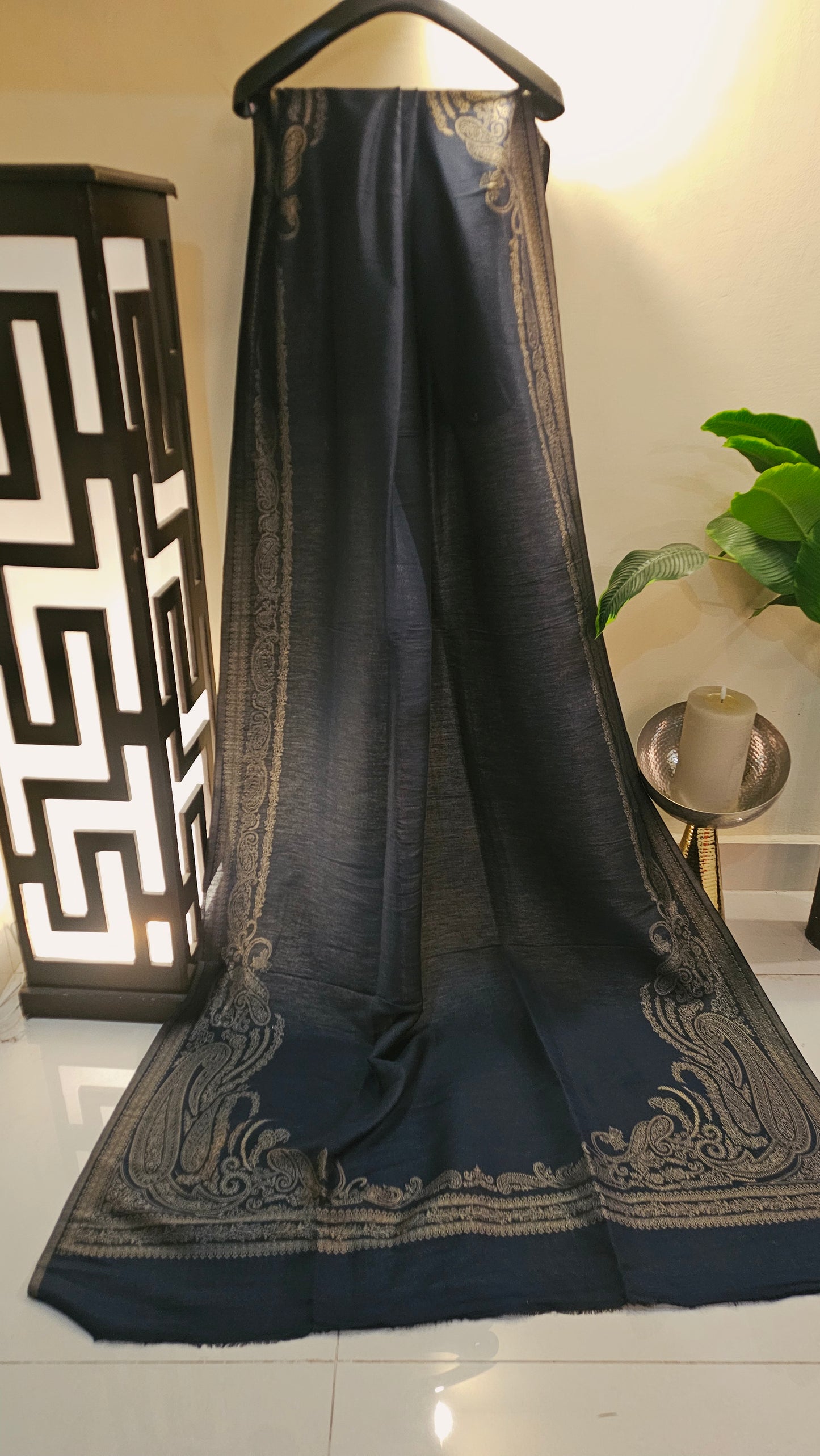 Reversible paper kaani moonlight