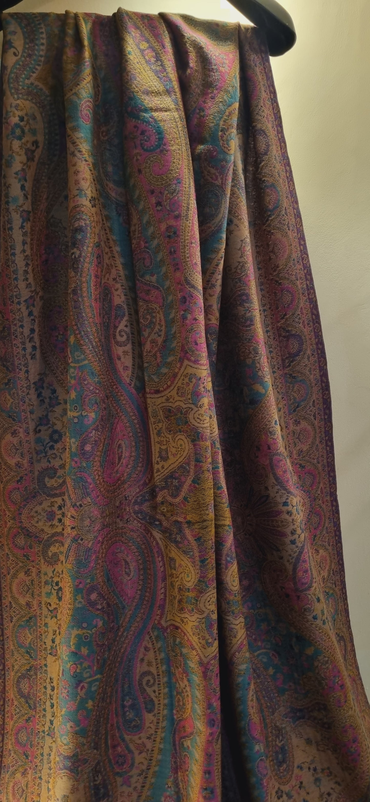 Reversible Persian kaani shawl