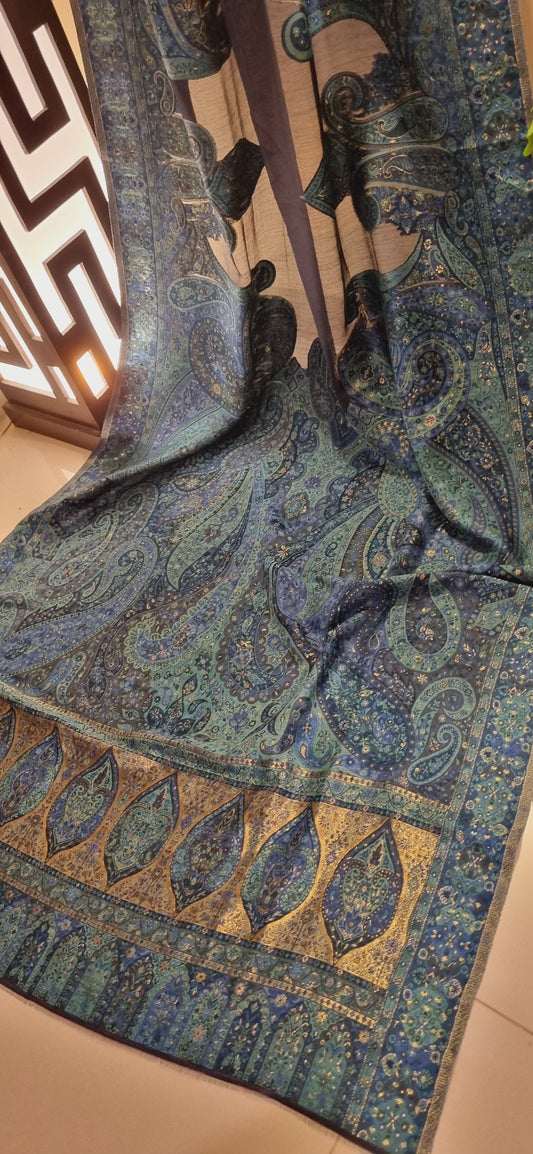 Silk kaani shawl