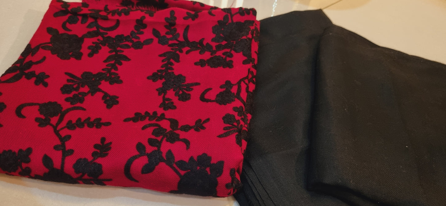 Pashmina embroidered