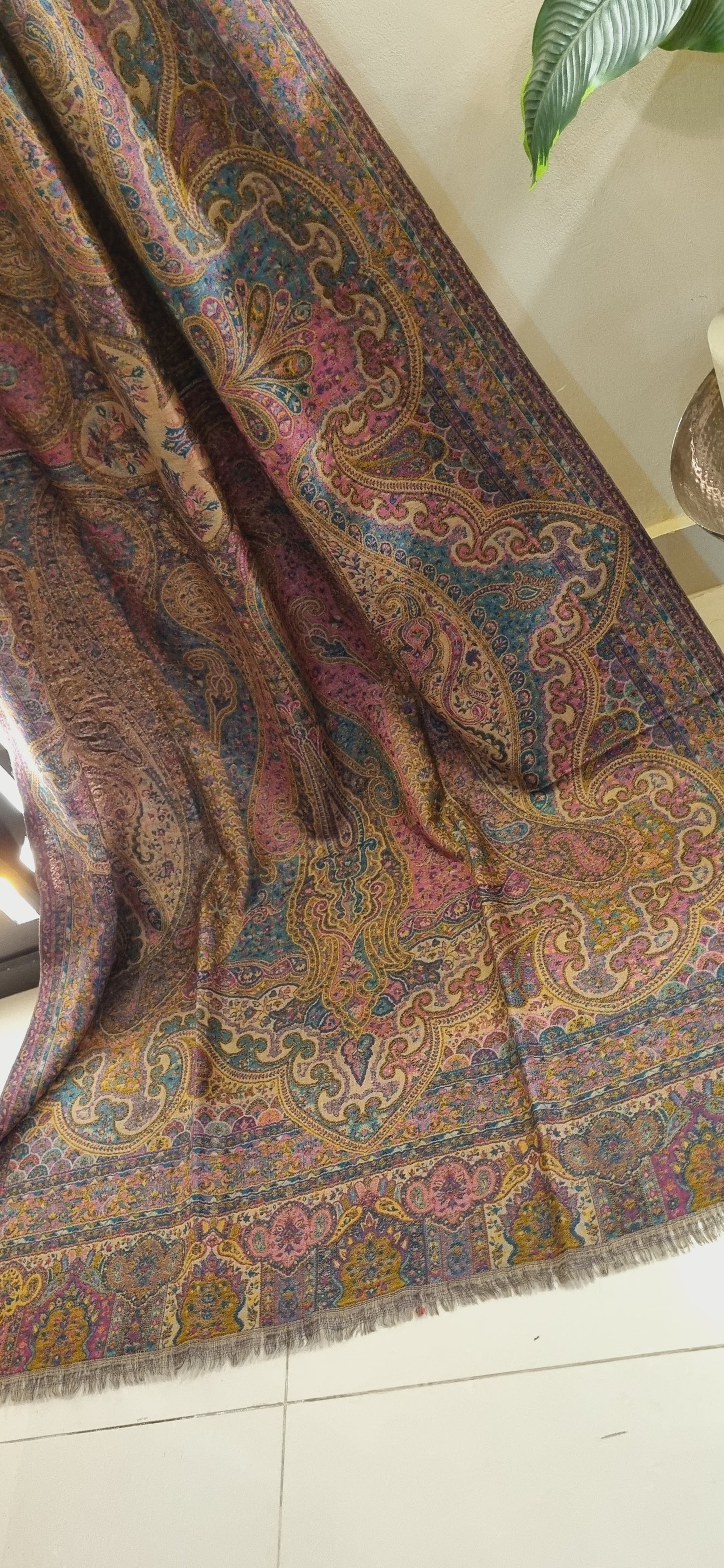 Persian kaani reversible shawl