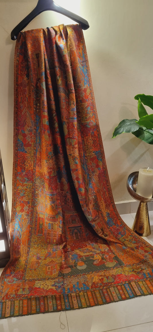 Shahjahani darbari kaani shawl