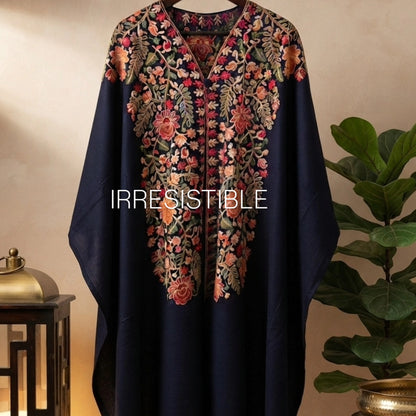 Embroidered cape: Pashmina