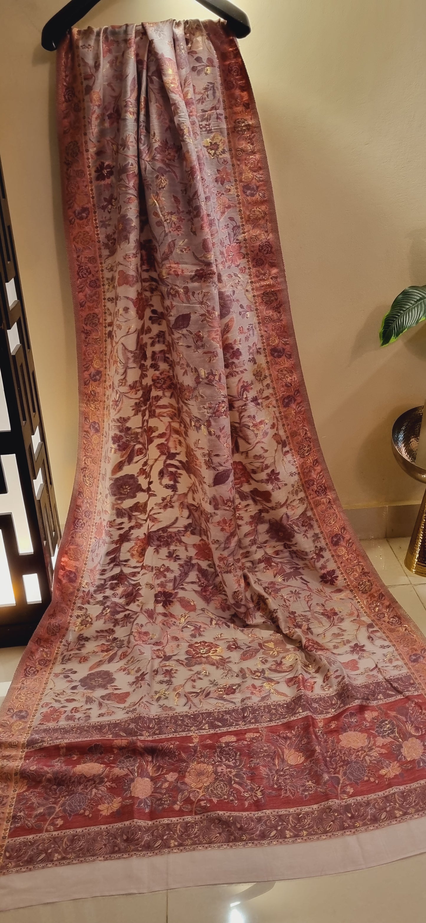 Silk kaani shawl