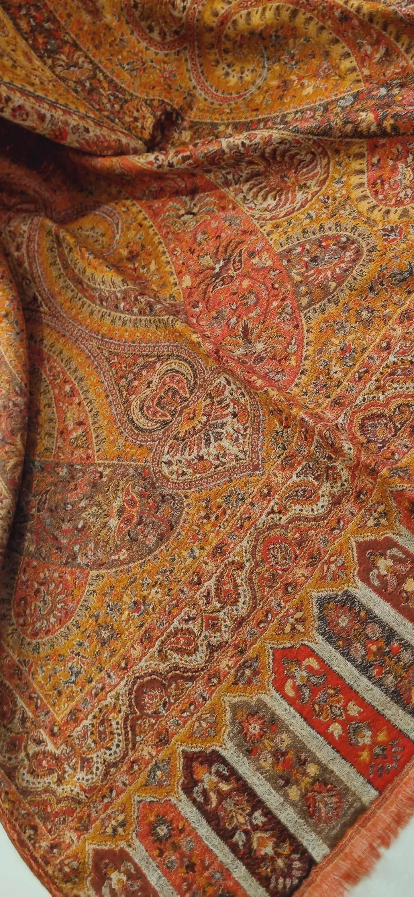 Persian reversible kaani shawl