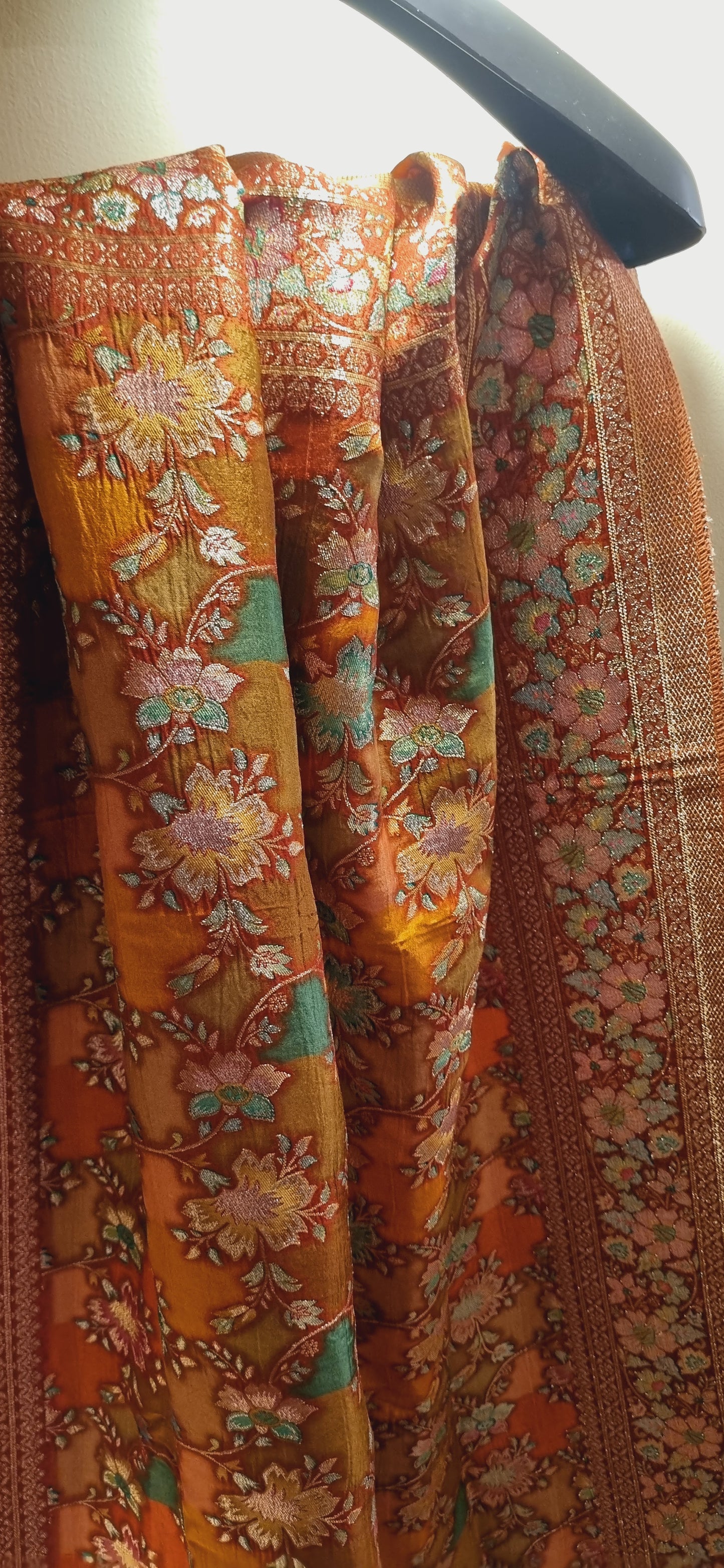 Meenakari patola silk dupata