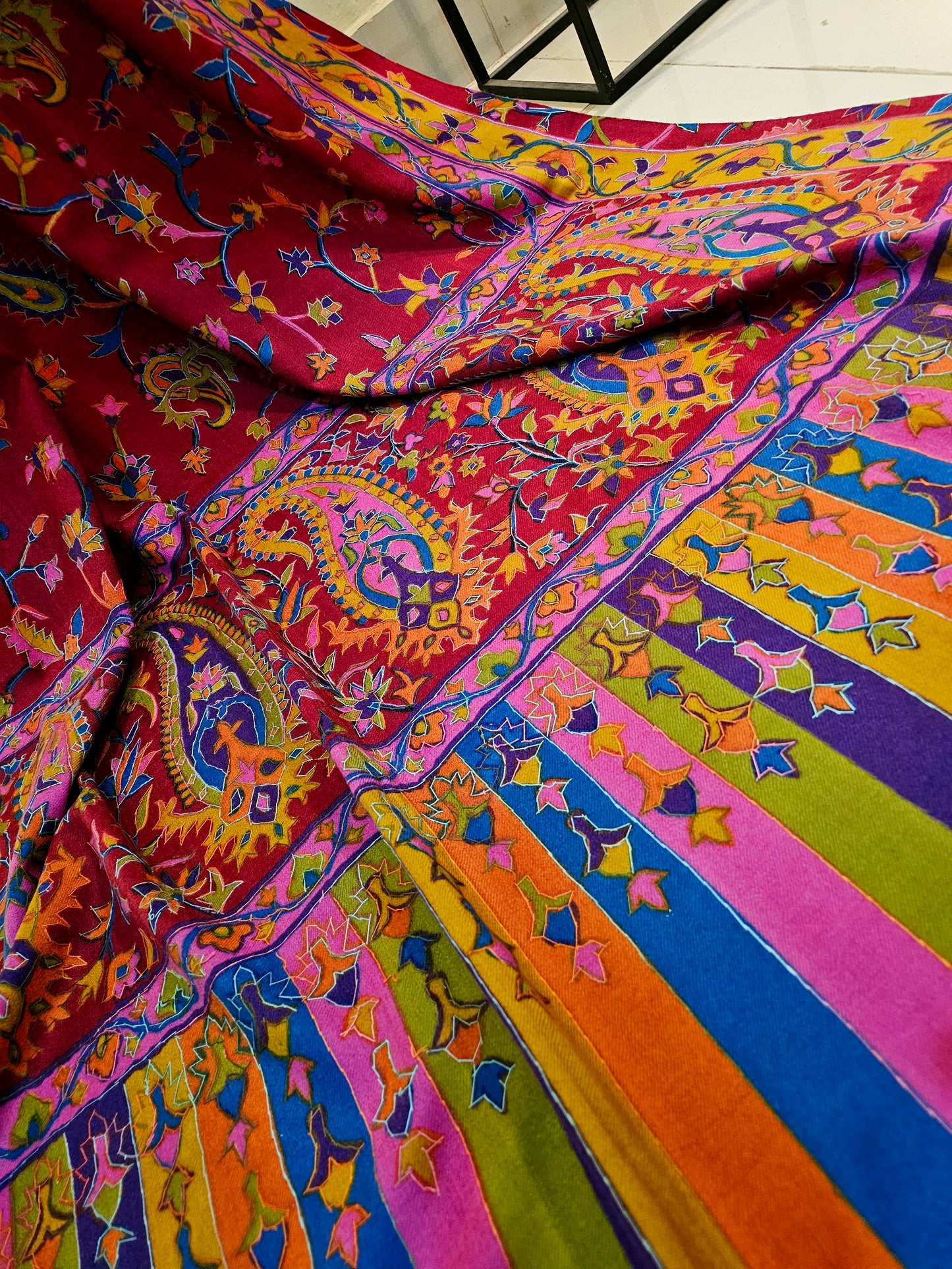Kalamkar pashmina shawl