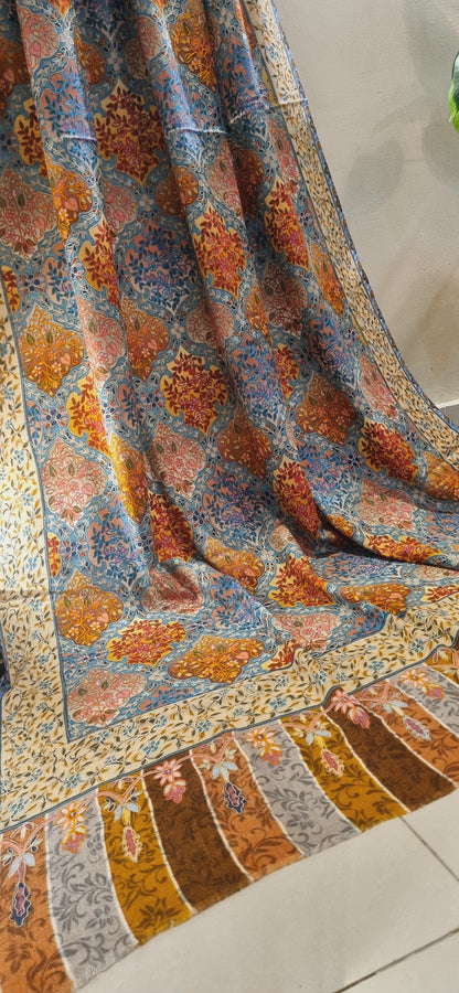 Reelkar embroidered pashmina