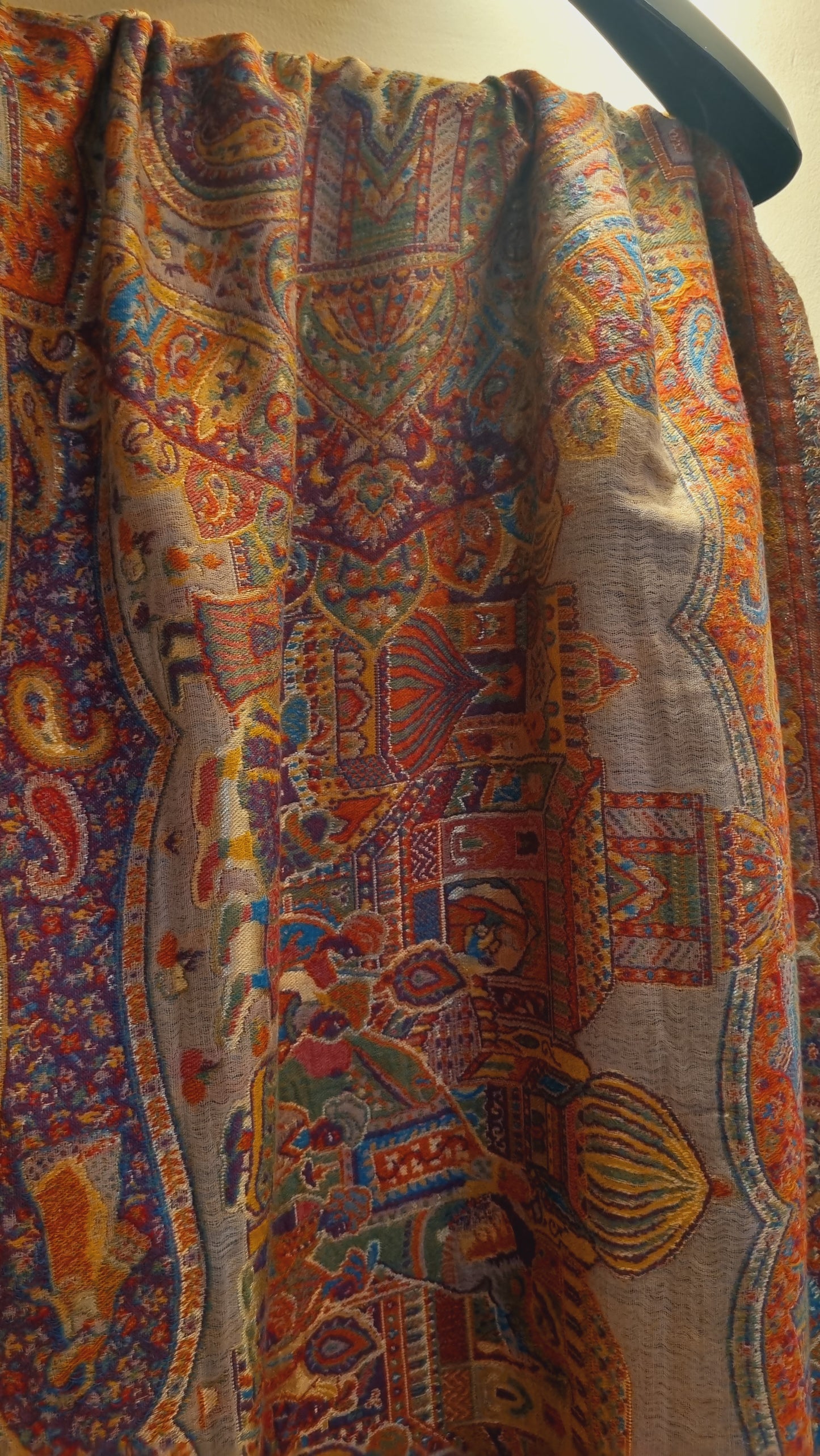Darbari kaani moonlight tooah shawl