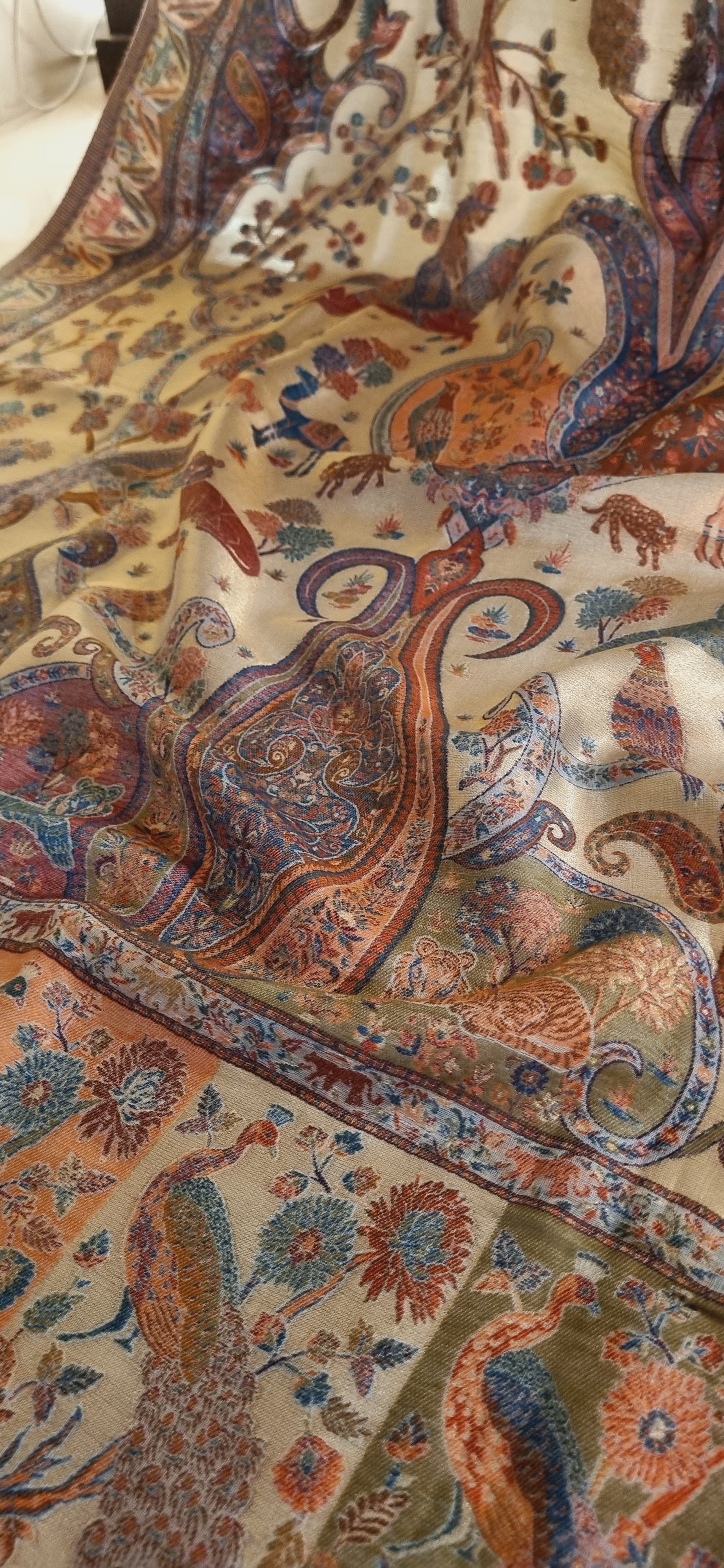 Moonlight silky pashmina shawl