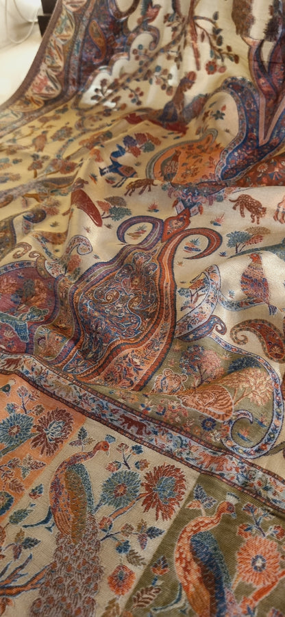 Moonlight silky pashmina shawl