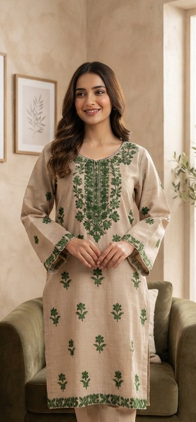 Kurta pants: Pashmina